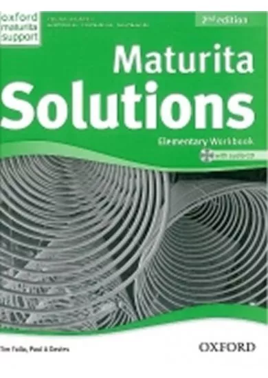 Maturita Solutions 2nd Edition Elementary Workbook with Audio CD CZEch Edition