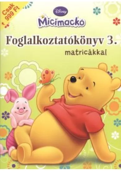 MICIMACKÓ FOGLALKOZTATÓKÖNYV 3. /MATRICÁKKAL