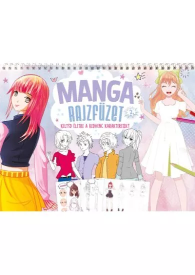 Manga rajzfüzet 2.