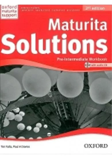 Maturita Solutions Pre-Intermediate Workbook 2nd Edition with audio CD pack CZ