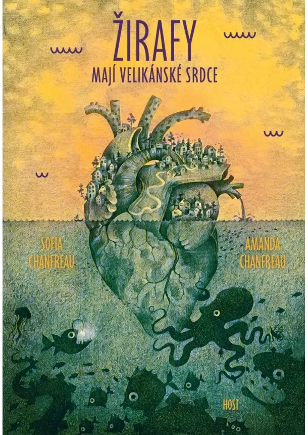 Žirafy mají velikánské srdce