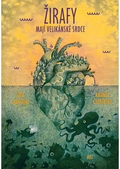 Žirafy mají velikánské srdce
