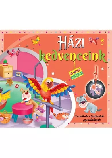 Házi kedvenceink 3D Lapozó