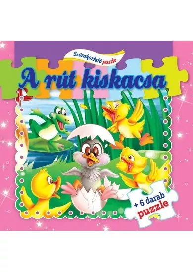 A rút kiskacsa + 6 darab puzzle