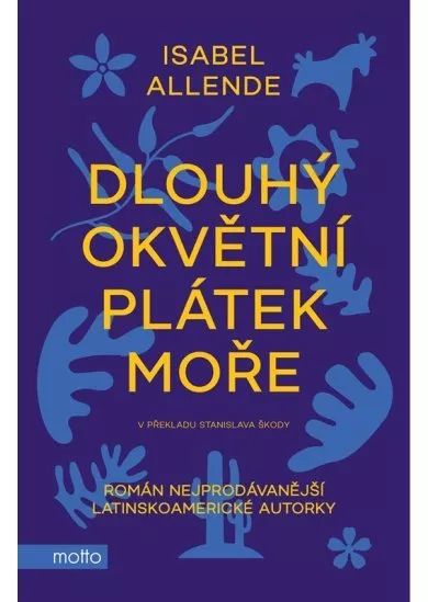 Dlouhý okvětní plátek moře