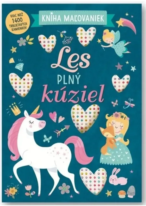 kol. - Les plný kúziel - Kniha maľovaniek