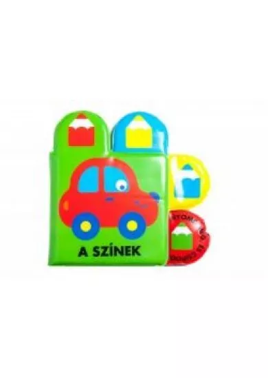 Színes-csipogós fürdőkönyv - A színek