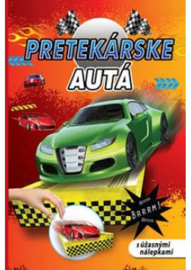 Pretekárske autá s úžasnými nálepkami