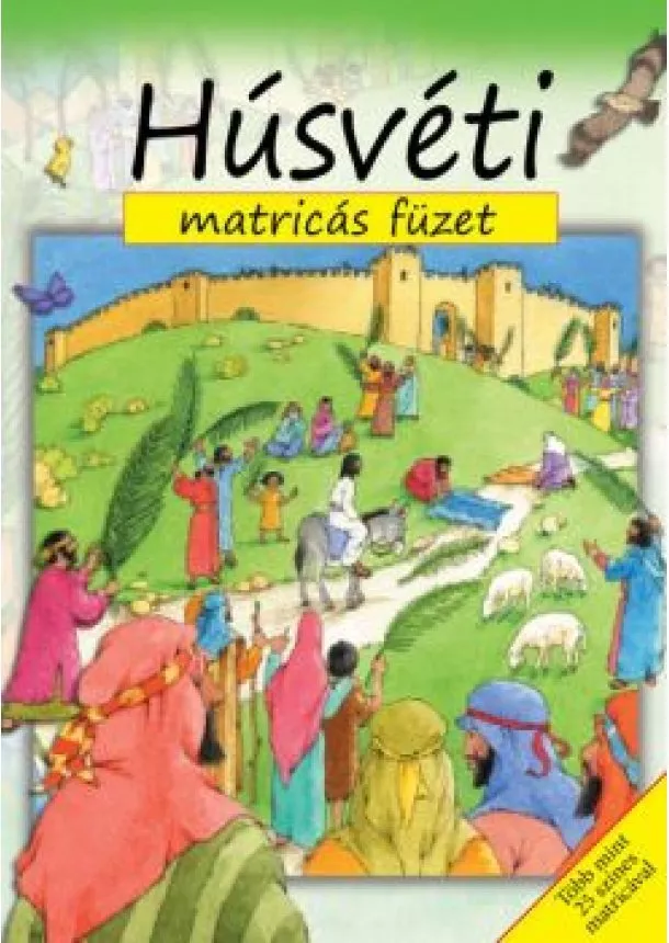 Matricásfüzet - Húsvéti matricás füzet  §H