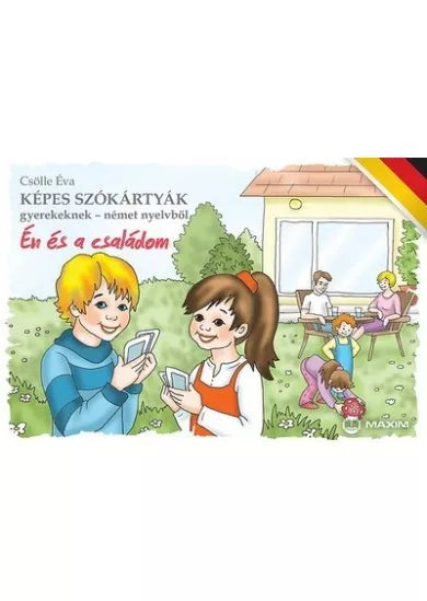 Én és a családom /Képes szókártyák gyerekeknek - német nyelvből