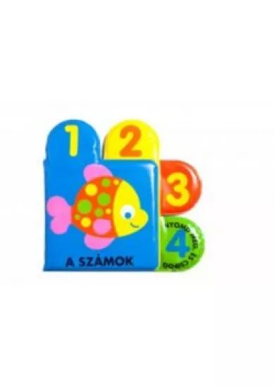 Színes-csipogós fürdőkönyv - A számok
