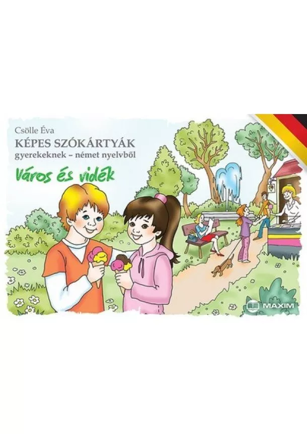 Csölle Éva - Város és vidék /Képes szókártyák gyerekeknek - német nyelvből