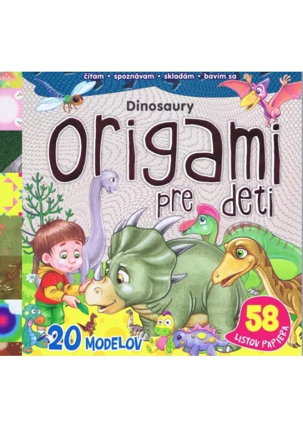 autor neuvedený - Origami pre deti - Dinosaury