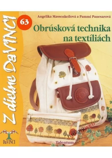 Obrúsková technika na textíliách – Z dielne DaVINCI 63