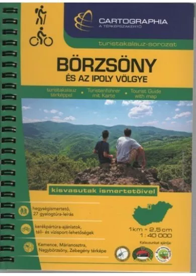 Börzsöny és az Ipoly völgye turistakalauz (1:40 000) /Turistakalauz-sorozat (új kiadás)