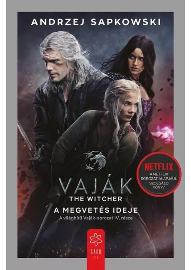 Andrzej Sapkowski - A megvetés ideje - Vaják IV. (filmes borító)