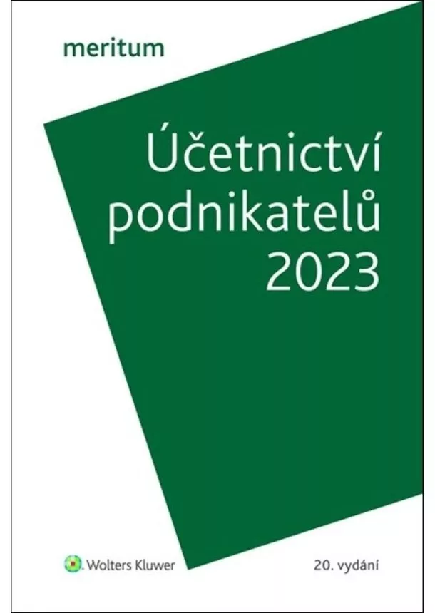 Meritum Účetnictví podnikatelů 2023