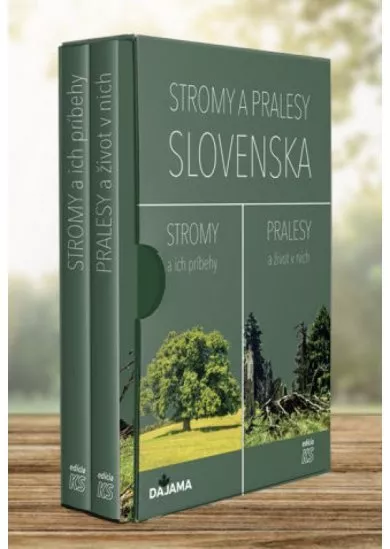 Stromy a pralesy slovenska ( set v obale)