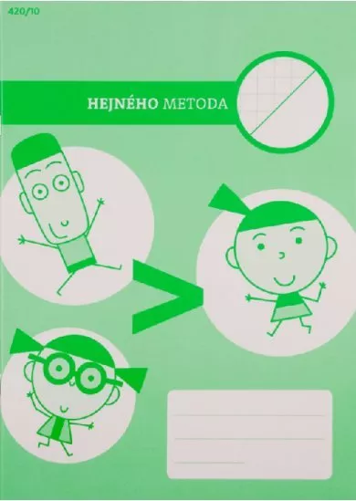 Zošit A4 štvorčekový / čistý 420/10 - Hejného metóda
