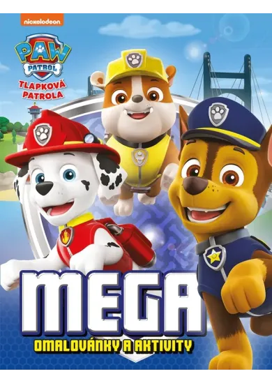 Tlapková patrola - Mega omalovánky a aktivity