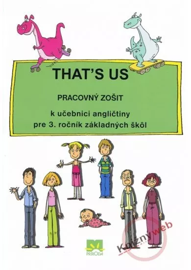 That´s us - Pracovný zošit k učebnici angličtiny pre 3. ročník základných škôl