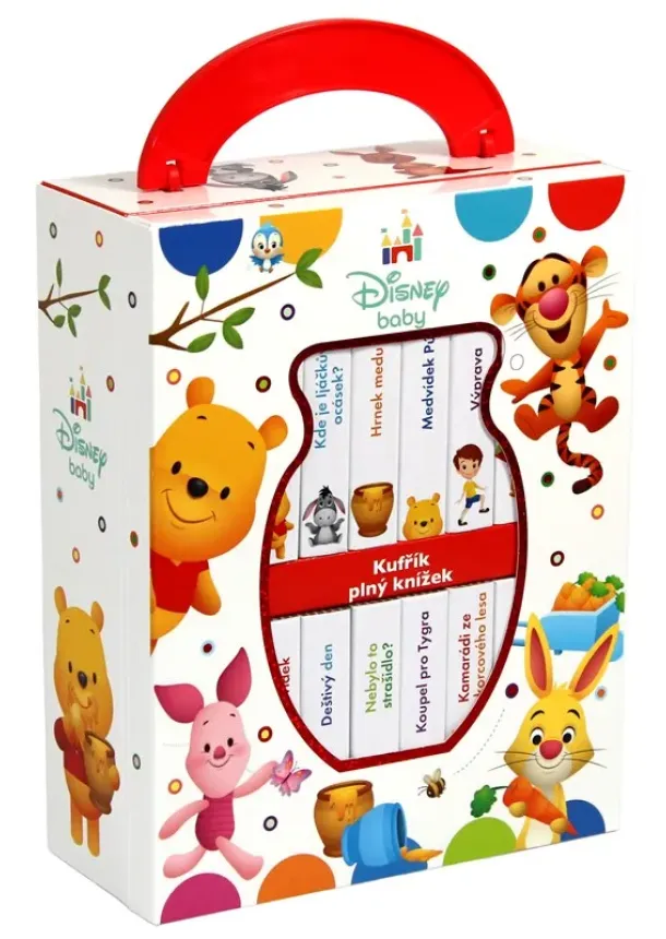 Kolektiv - Medvídek Pú - Kufřík plný knížek