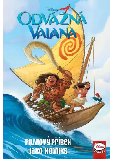 Odvážná Vaiana - Filmový příběh jako komiks