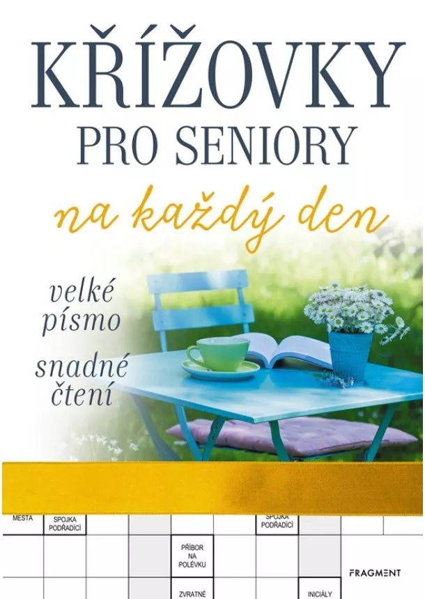 autora nemá - Křížovky pro seniory na každý den 4 (žluté)