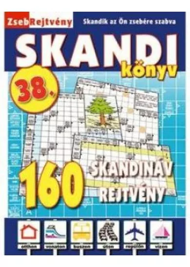 Zsebrejtvény Skandi könyv 38.