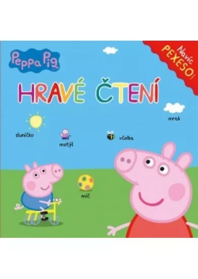 Peppa Pig - Hravé čtení s pexesem