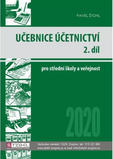 Učebnice Účetnictví II. díl 2020