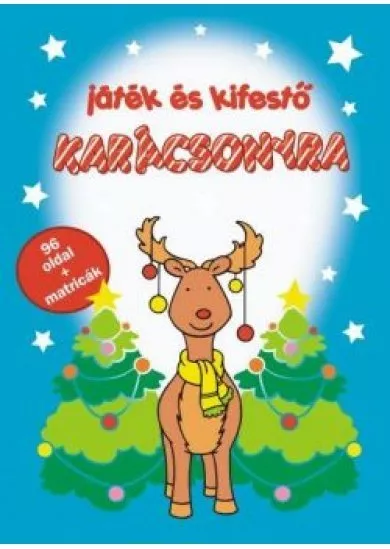 Játék és kifestő karácsonyra §K