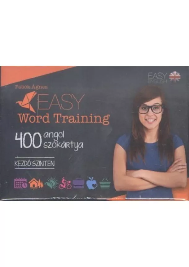 Szókártya - Easy Word Training - 400 angol szókártya /Kezdő szinten