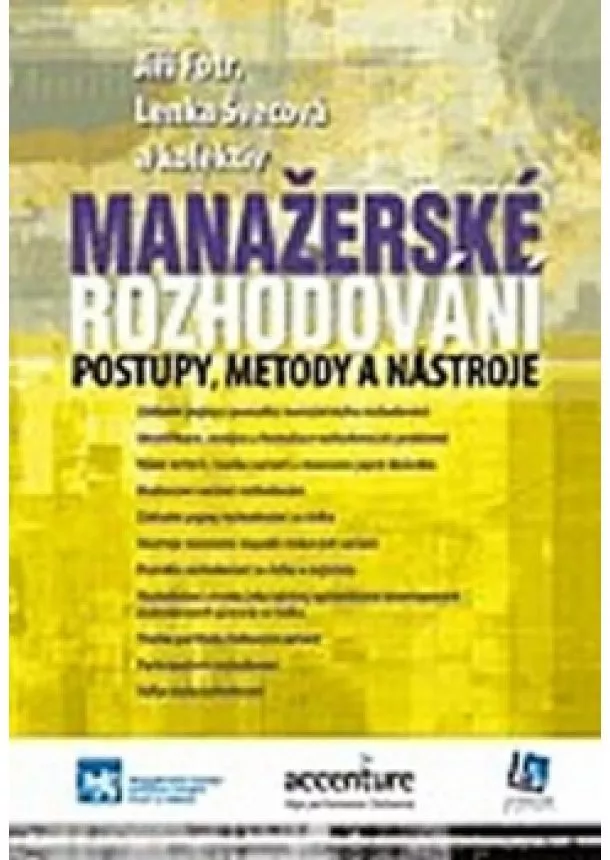 Jiří Fotr, Lenka Švecová - Manažerské rozhodování