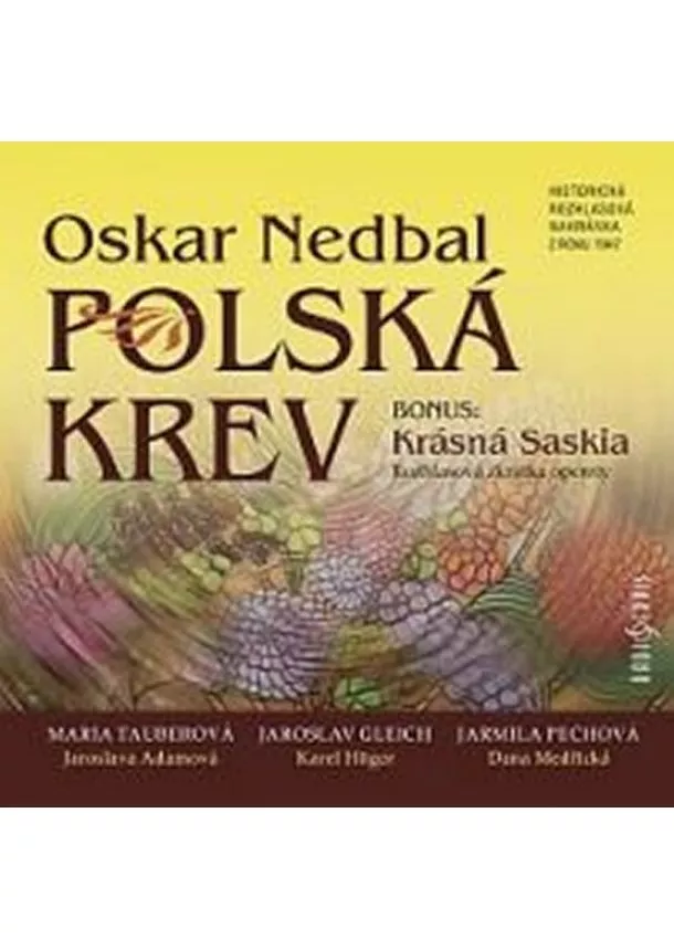 Oskar Nedbal - Polská krev - 2CD