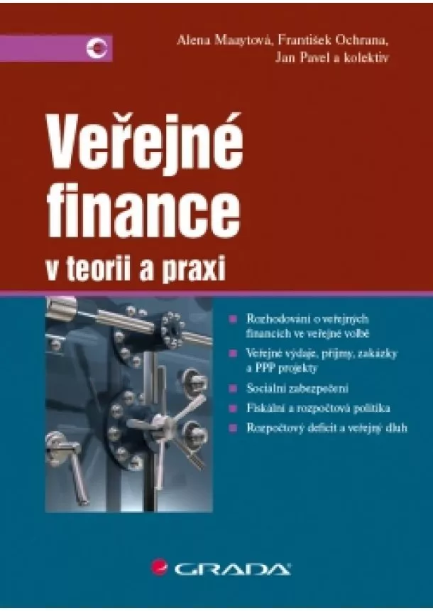 Alena Maaytová - Veřejné finance v teorii a praxi