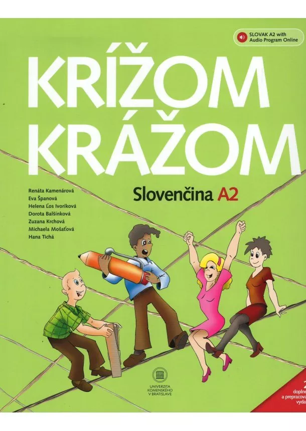 Kolektív - Krížom krážom - Slovenčina A2 + 2CD  /2. doplnené a prepracované vydanie/