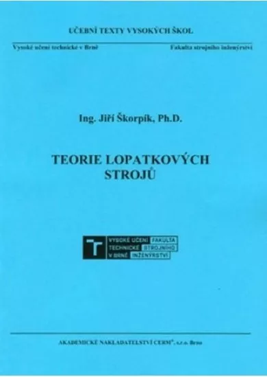 Teorie lopatkových strojů