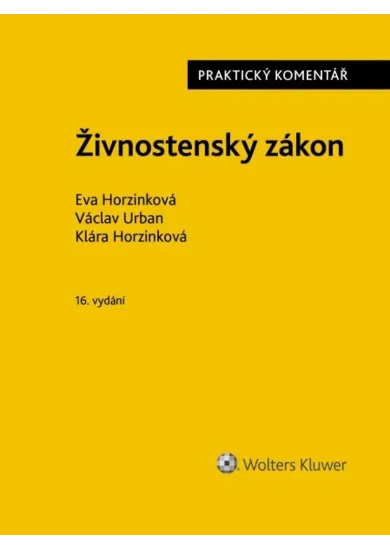 Živnostenský zákon - Praktický komentář