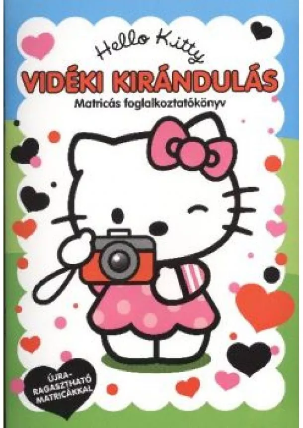 FOGLALKOZTATÓKÖNYV - HELLO KITTY - VIDÉKI KIRÁNDULÁS