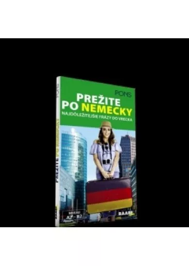 Prežite po nemecky -(Pons) najdôležitejšie frázy do vrecka