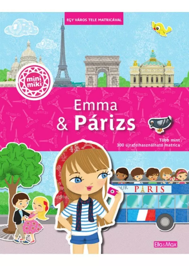 Charlotte Segond-Rabilloud - Emma & Párizs – Egy város tele matricával
