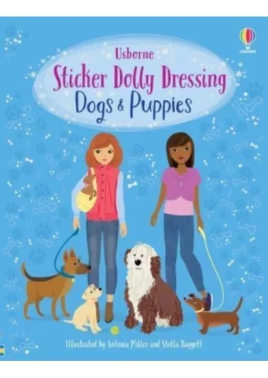 Sticker Dolly Dressing Dogs and Puppies