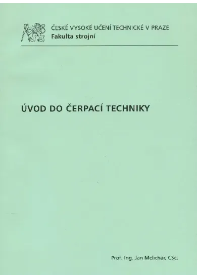 Úvod do čerpací techniky