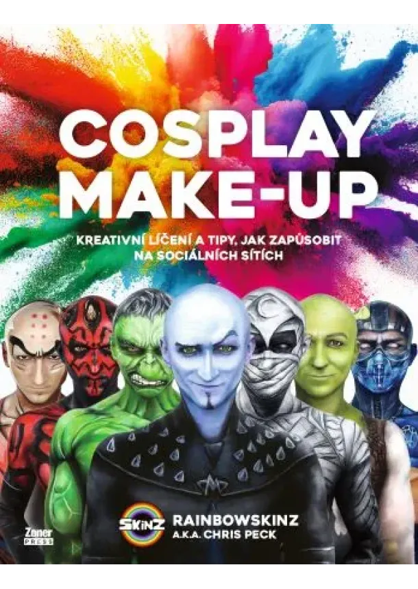 Chris Peck - Cosplay make-up - Kreativní líčení a jak zapůsobit na sociálních sítích
