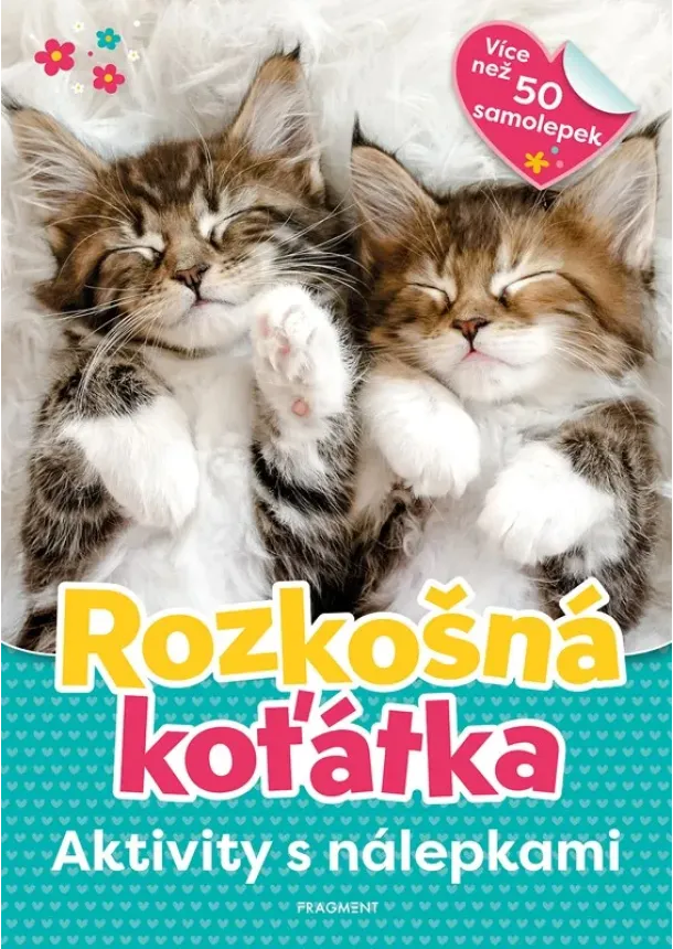 Cuberdon - Aktivity s nálepkami – Rozkošná koťátka