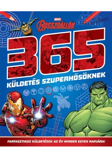 MARVEL Bosszúállók - 365 küldetés szuperhősöknek