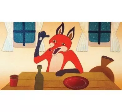 A szállást kérő róka /Diafilm