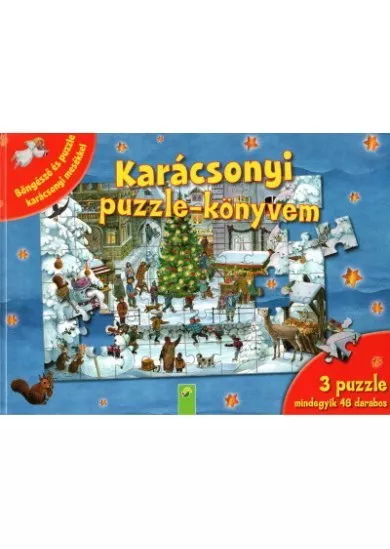 Karácsonyi puzzle-könyvem - 3 puzzle