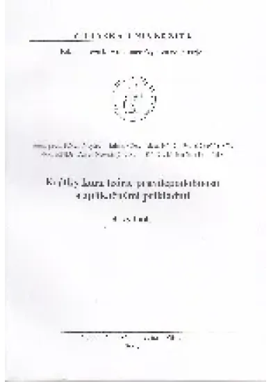 Krátky kurz teórie pravdepodobnosti s aplikačnými príkladmi